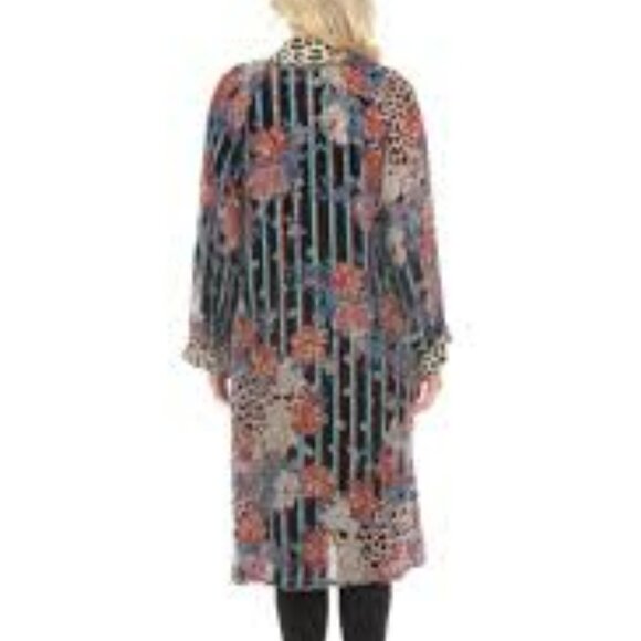 Johnny Was Ontari Burnout Harmony Kimono (Lined) - Picture 5 of 5